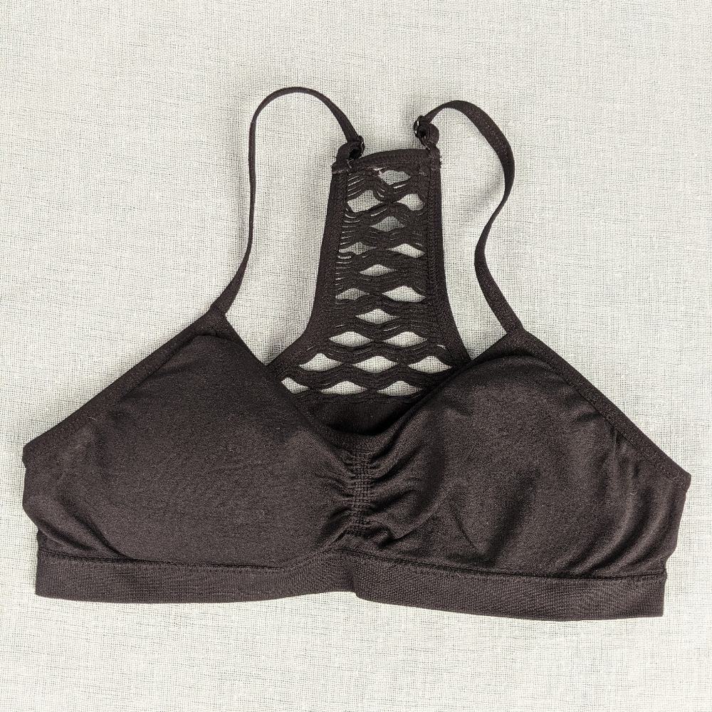 Art Class Black Cut-out Padded‎ Bralette